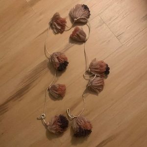 Opalhouse Pink and Purple Decorative Garland